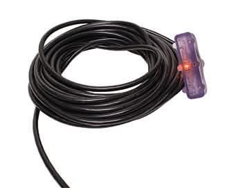Dekra-Lite 100' Black, Extension Cord with Cobra Head Triple Tap