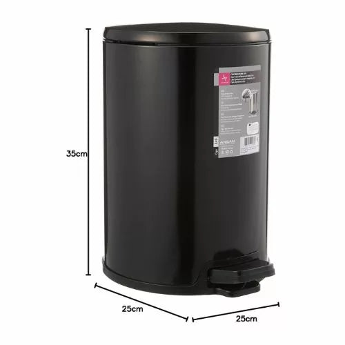 Primanova trash can in Egyptian home silver