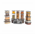 18 Piece Dishwasher Safe Food Storage Set with Ice Cube Tray