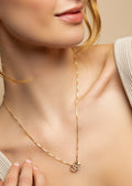 18k Gold Eternal Rings Pendant