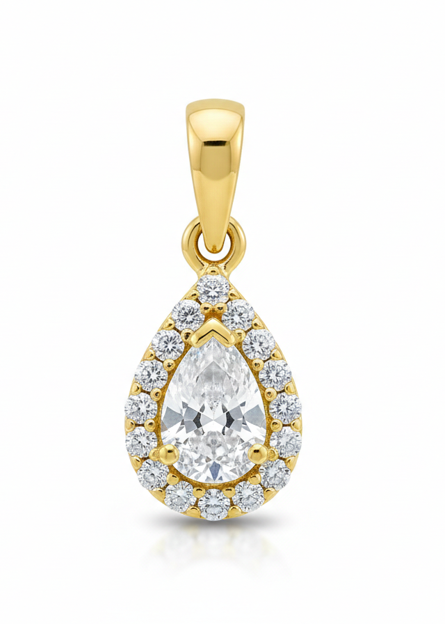 18k Gold Lysee  Pendant