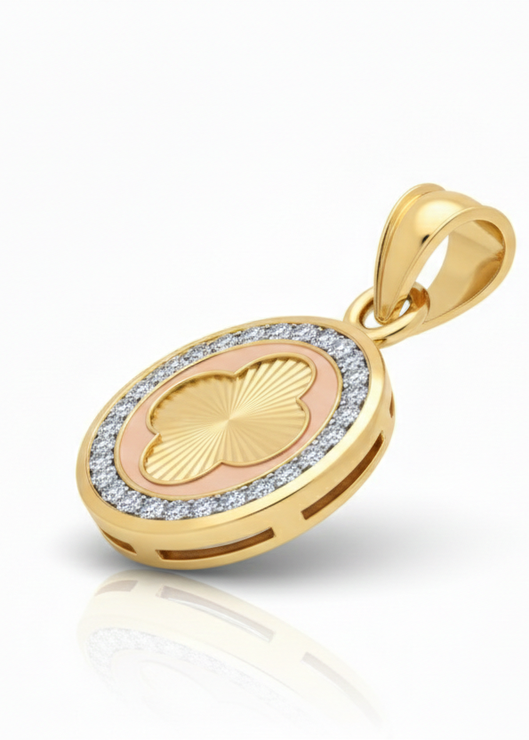 18k Gold Orbita Pendant