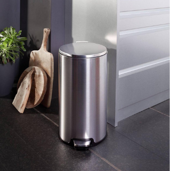 Trash Bin 20 Liters Stainless Steel Primanova color variants