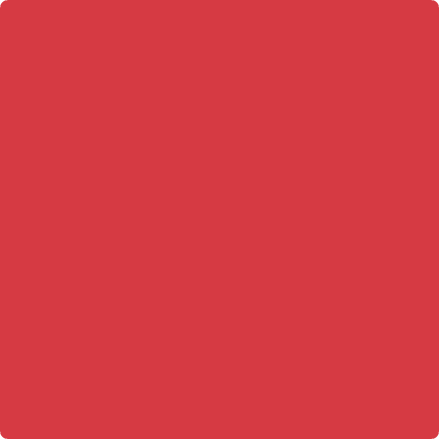 Benjamin Moore's 2000-20 Tricycle Red Paint Color