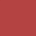 Benjamin Moore's 2004-20 Chilli Pepper Paint Color