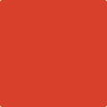 Benjamin Moore's 2010-10 Tomato Red Paint Color