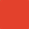 Benjamin Moore's 2011-10 Orange Paint Color