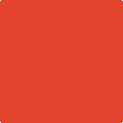 Benjamin Moore's 2011-10 Orange Paint Color