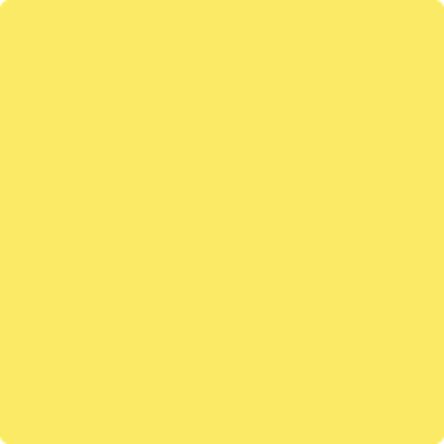 Benjamin Moore's 2022-40 Banana Yellow Paint Color