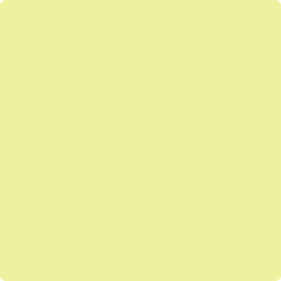 Benjamin Moore's 2025-50 Lemon Freeze Paint Color