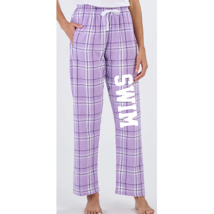2025 Haley Flannel Swim Pants lavender