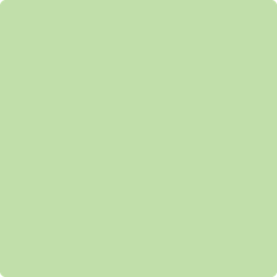 Benjamin Moore's 2030-50 Shimmering Lime Paint Color