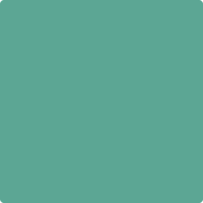 Benjamin Moore's 2040-40 Summer Basket Green Paint Color