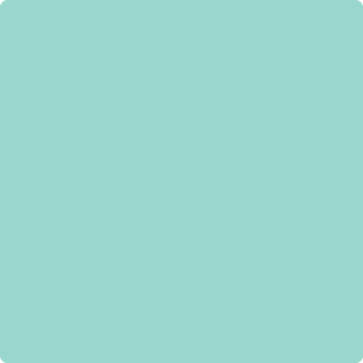 Benjamin Moore's 2041-50 Sea Mist Green Paint Color