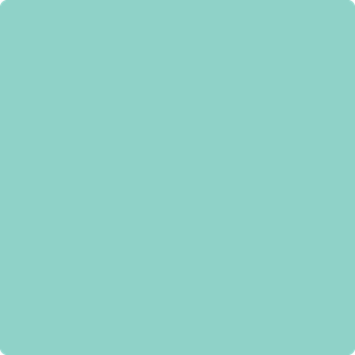 Benjamin Moore's 2042-50 Caribe Green Paint Color