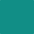 Benjamin Moore's 2048-30 Aruba Blue Paint Color