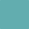 Benjamin Moore's 2049-40 Peacock Blue Paint Color