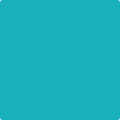 Benjamin Moore's 2056-40 Blue Aqua Paint Color