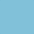 Benjamin Moore's 2058-50 Aquarium Blue Paint Color