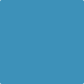 Benjamin Moore's 2061-40 Electric Blue Paint Color