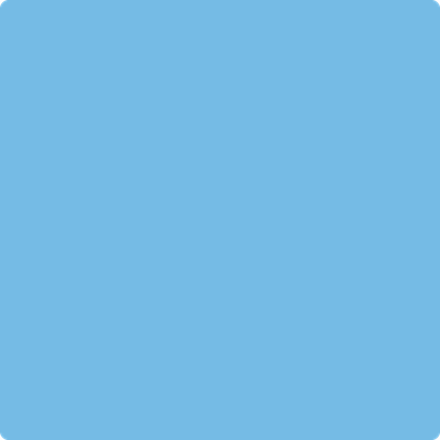 Benjamin Moore's 2064-50 Costa Rica Blue Paint Color
