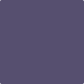 Benjamin Moore's 2070-30 Dark Lilac Paint Color