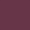 Benjamin Moore's 2075-10 Dark Burgundy Paint Color