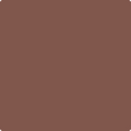 Benjamin Moore's 2101-30 Warm Brownie Paint Color