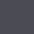 Benjamin Moore's 2118-30 Ebony Slate Paint Color