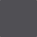 Benjamin Moore's 2130-30 Almost Black Paint Color