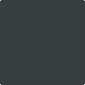 Benjamin Moore's 2131-20 Midnight Gray Paint Color