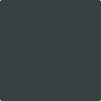 Benjamin Moore's 2131-20 Midnight Gray Paint Color