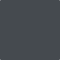 Benjamin Moore's 2132-30 Black Horizon Paint Color