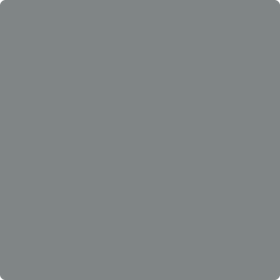 Benjamin Moore's 2134-40 Whale Gray Paint Color