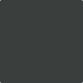 Benjamin Moore's 2135-10 Blacktop Paint Color