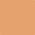 Benjamin Moore's 2166-40 Soft Pumpkin Paint Color