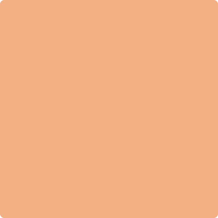 Benjamin Moore's 2167-40 Toffee Orange Paint Color