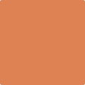 Benjamin Moore's 2168-30 Orange Blossom Paint Color