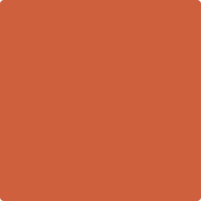 Benjamin Moore's 2170-20 Tropical Orange Paint Color
