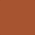 Benjamin Moore's 2175-10 Aztec Brick Paint Color