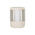 Primanova trash can 3 Liters beige front view