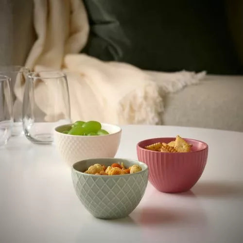 Mini Bowl Set 3 3-Piece IKEA close-up detail