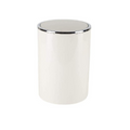 Primanova trash can 6 Liter beige front view