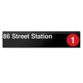 86 Street (1) Sign