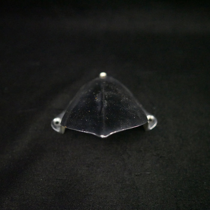 5-inch polished chrome Wilcox Crittenden ventilator.