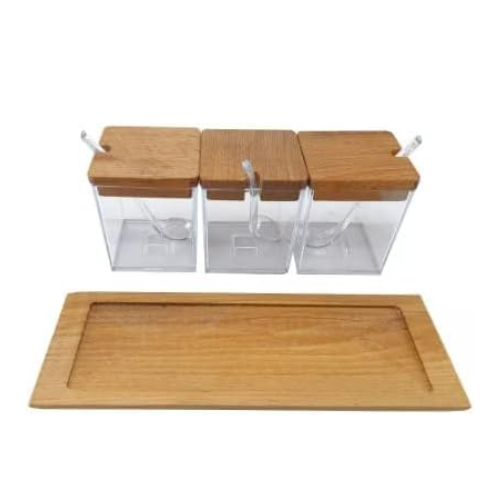 jars contents and components flat lay