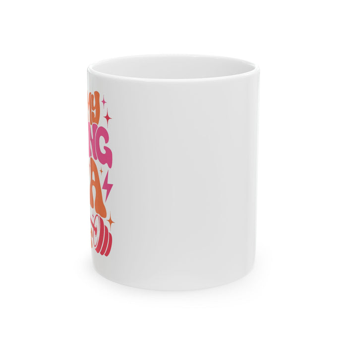 Amped Morning Barbell Mug
