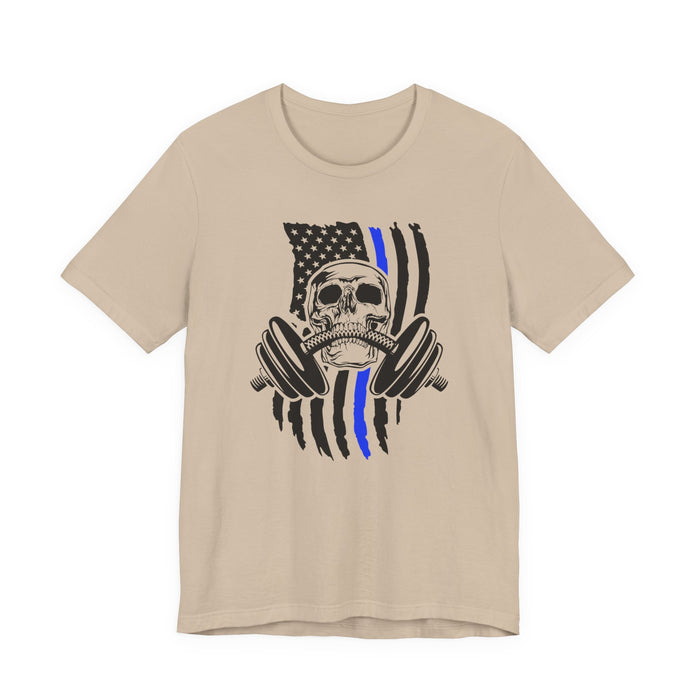 Amplified Skull Barbell Tee