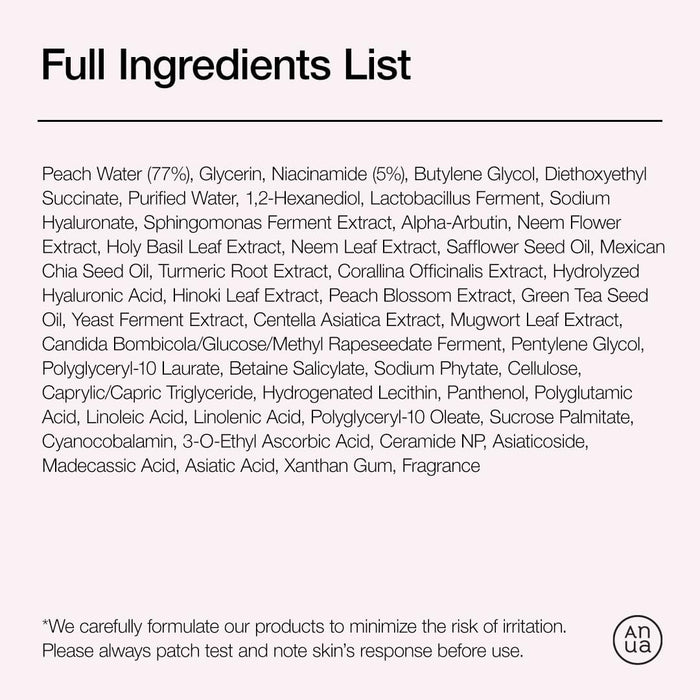 Anua Peach 70% Niacin Serum 30ml