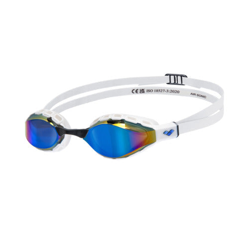 Arena Air Sonic Mirror Goggles blue/white
